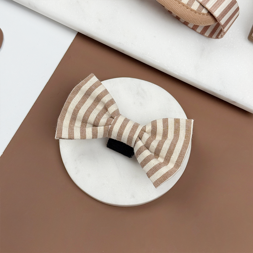 London Linen Stripes - Hundesløyfe