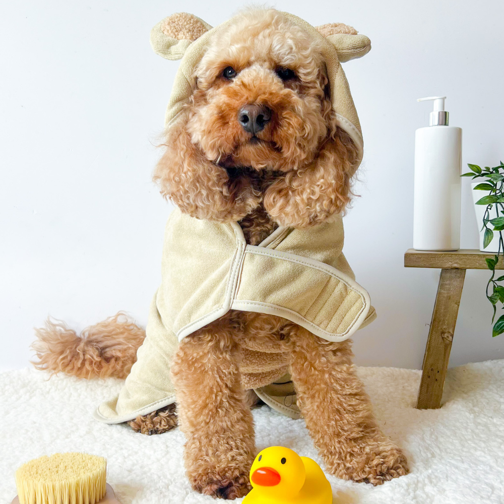 Teddy - Badekåpe til hund