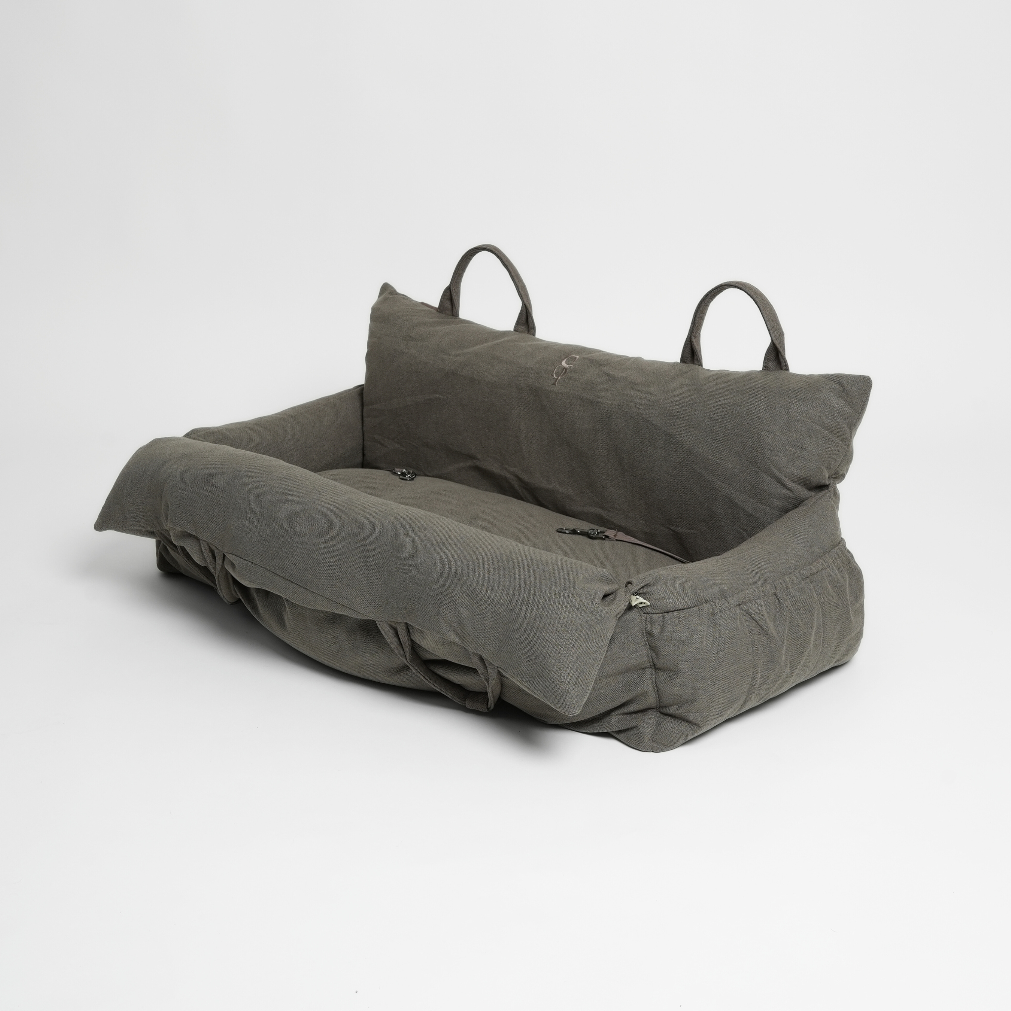 Lara Car Seat XXL – 3 i 1 hundesete  | Taupe