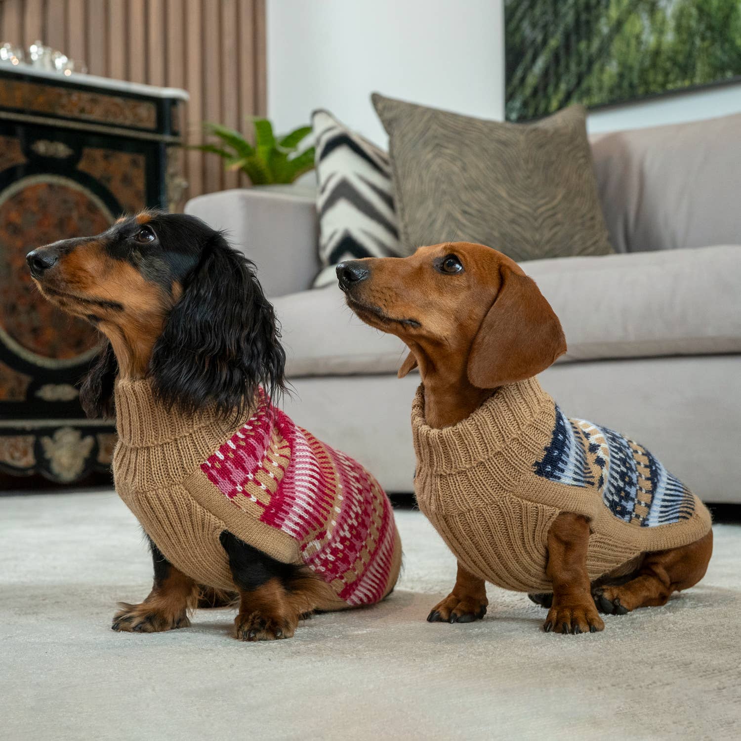 Ice Magic Navy – Hundegenser i alpakka