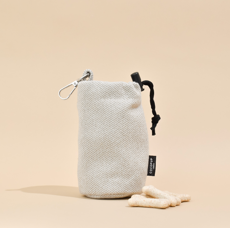 Brown Tweed - Godbitpose med snøring
