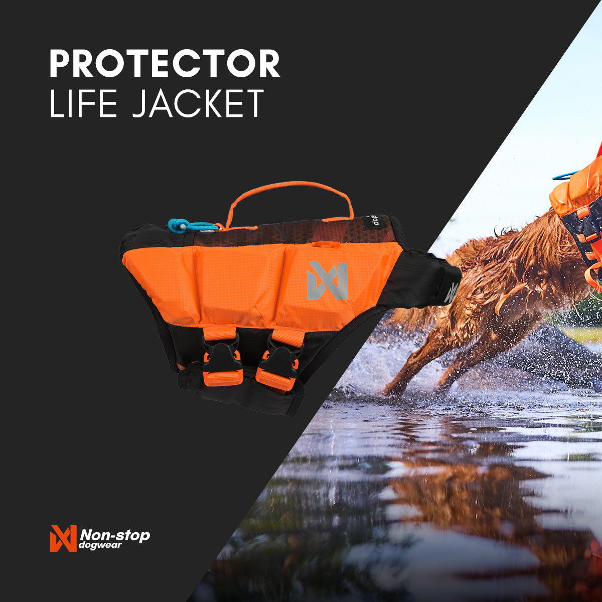 Protector life jacket - Redningsvest til hund