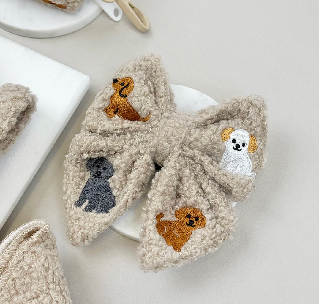 Ralph & Friends Mocha Teddy Sailor Bow Tie - Hundesløyfe
