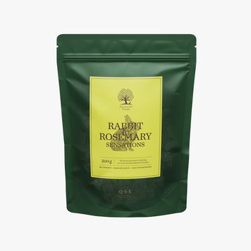 Rabbit & Rosemary Sensation - Chunky godbiter av kanin og rosmarin, 200g